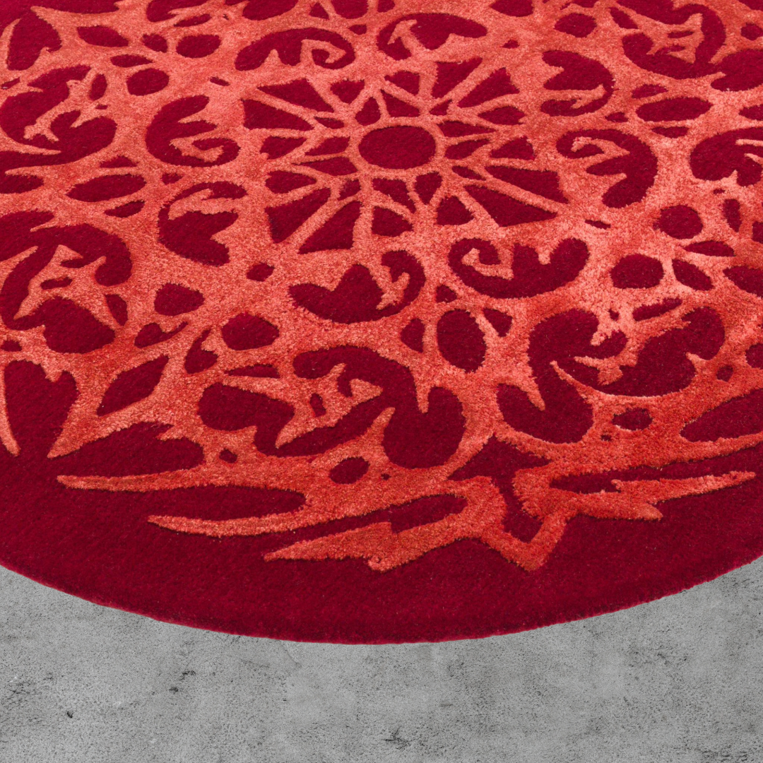 Cinder Round Rug