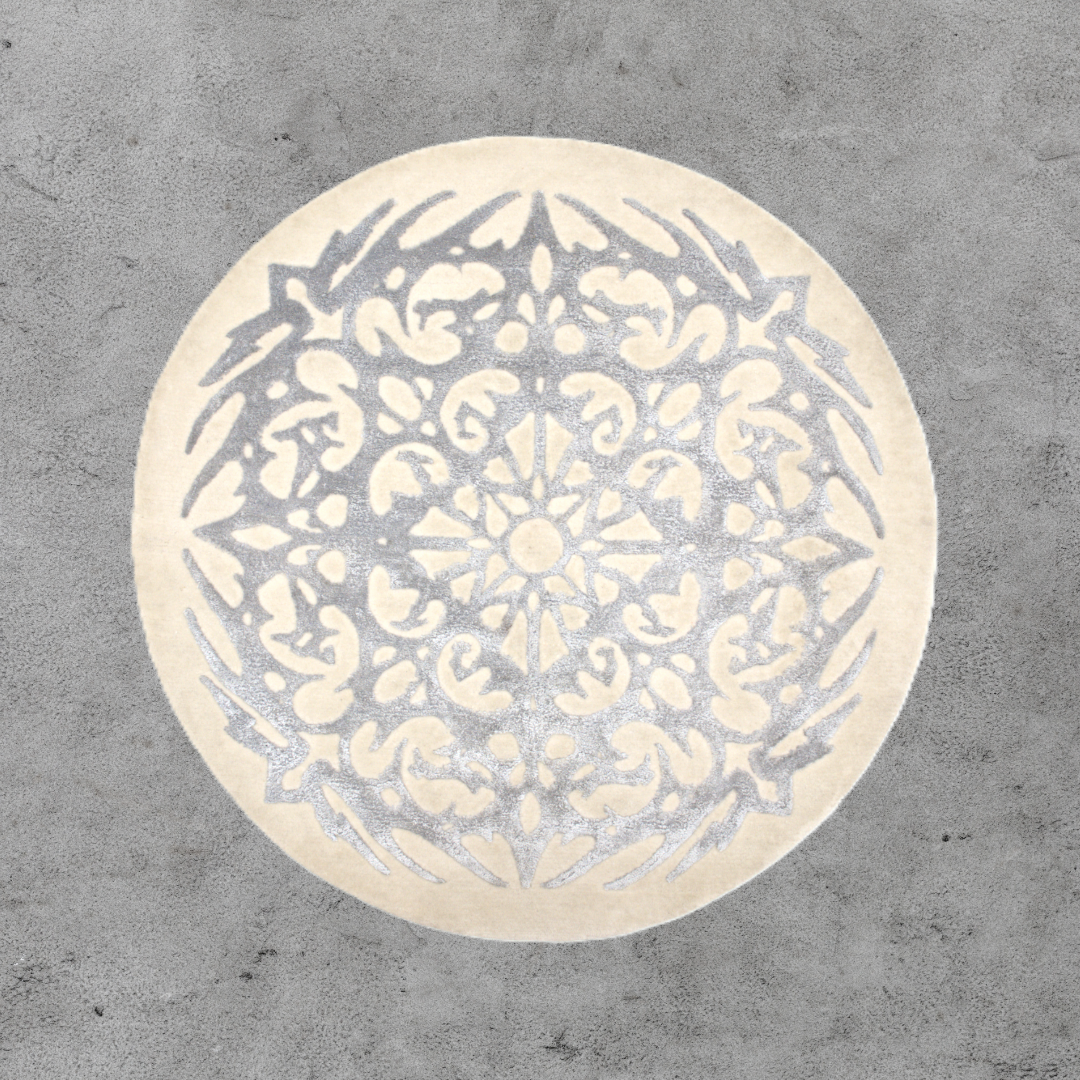 Ash Round Rug