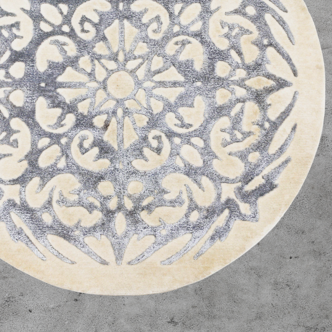Ash Round Rug